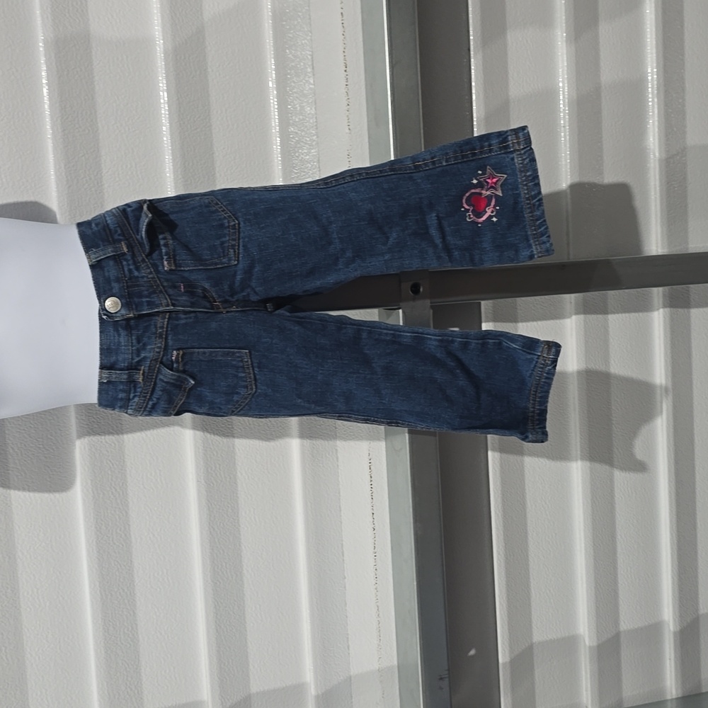 Walt Disney Jeans with‎ hearts and stars size 3T